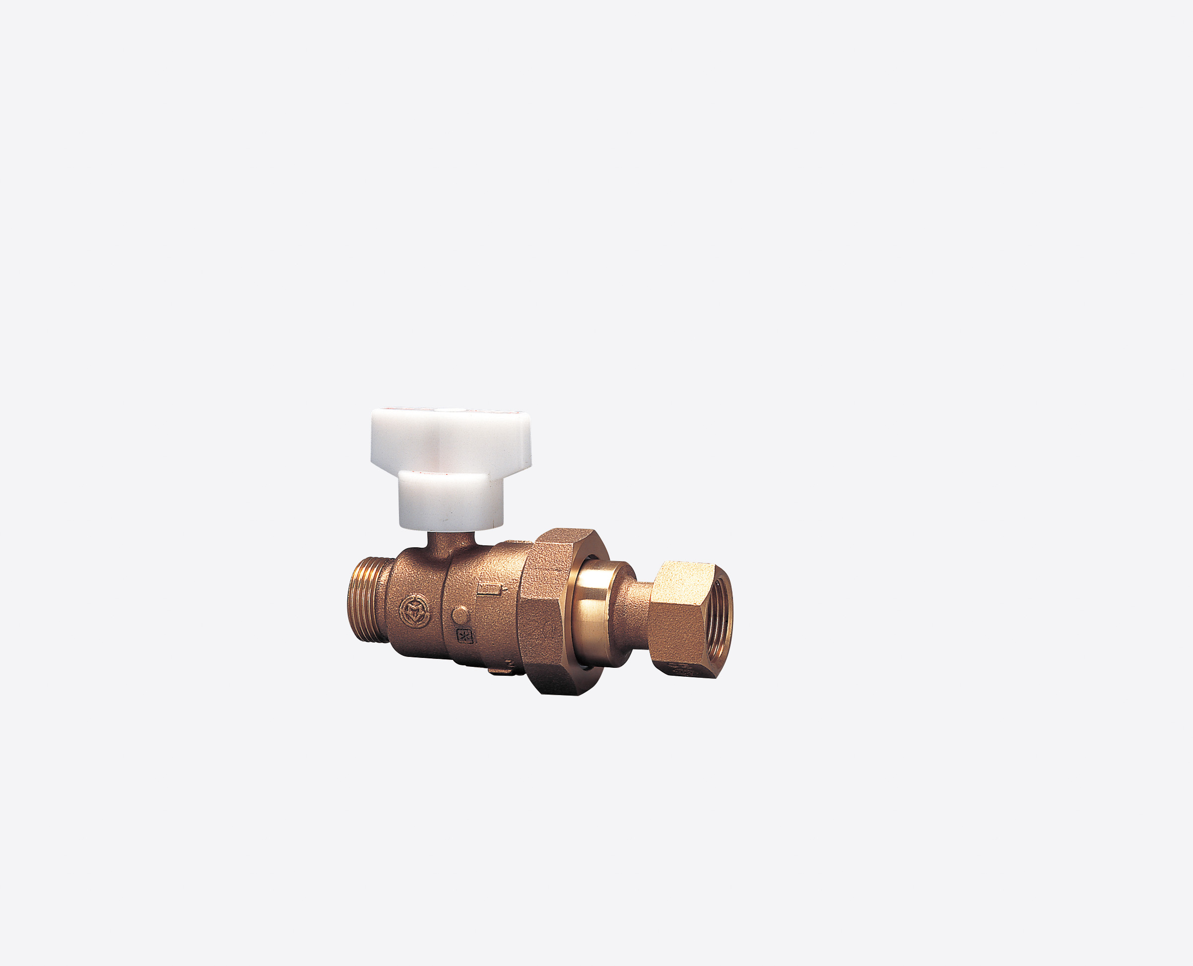 逆ボ止水栓 平行おねじ・伸縮（樹脂ハンドル）（逆ボ止水栓）│水道用