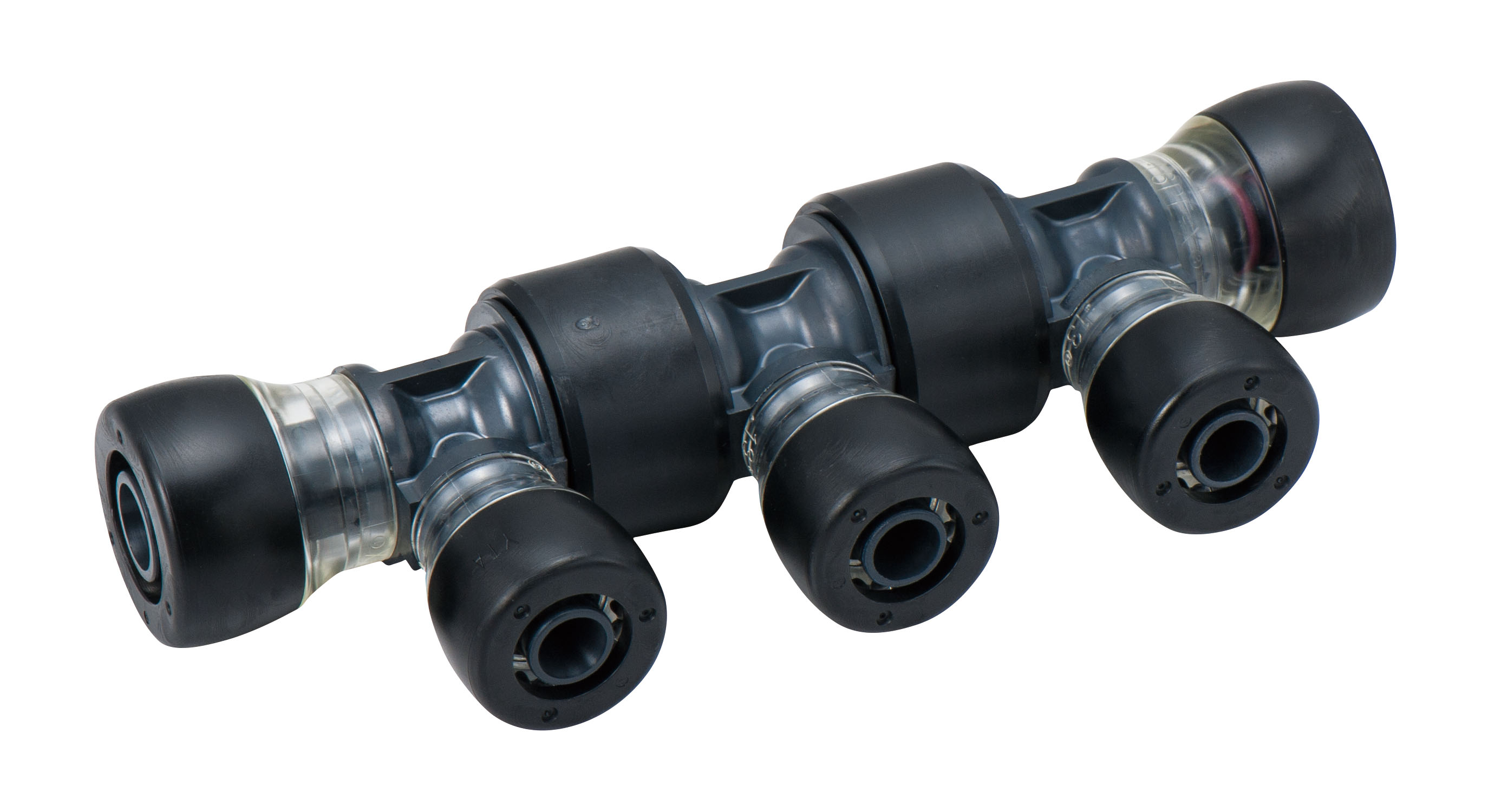 p._.q.30様 樹脂製回転ヘッダ両16PEX 保温カバー無し｜前澤給装工業株式会社